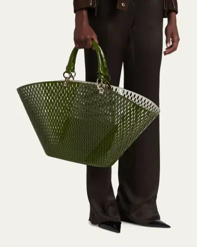 Tom Ford Cut Out Patent Leather Large Tote Bag | Thumbnail 2 Tom Ford Cut Out Patent Leather Large Tote Bag | Thumbnail 2