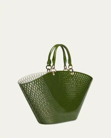 Tom Ford Cut Out Patent Leather Large Tote Bag | Thumbnail 3 Tom Ford Cut Out Patent Leather Large Tote Bag | Thumbnail 3