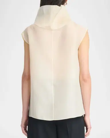 Altuzarra Blaine Sleeveless Silk Top | Thumbnail 3