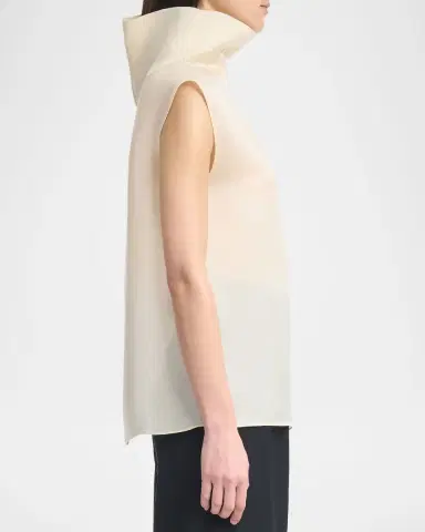 Altuzarra Blaine Sleeveless Silk Top | Thumbnail 6