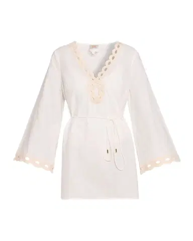 Milly Chain Embroidered Cotton-Linen Mini Dress | Thumbnail 1 Milly Chain Embroidered Cotton-Linen Mini Dress | Thumbnail 1