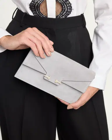 Tom Ford Mini Suede T-Clasp Shoulder Bag | Thumbnail 2