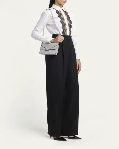 Tom Ford Mini Suede T-Clasp Shoulder Bag | Thumbnail 5