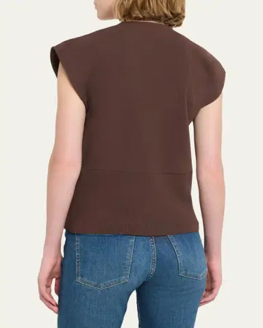 Veronica Beard Isador Knit Vest | Thumbnail 3 Veronica Beard Isador Knit Vest | Thumbnail 3