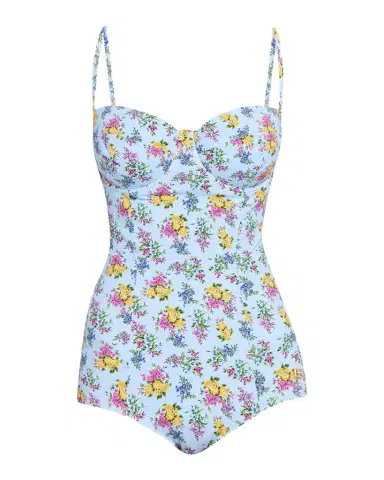 Dolce & Gabbana Floral Balconette One-Piece Swimsuit | Thumbnail 1