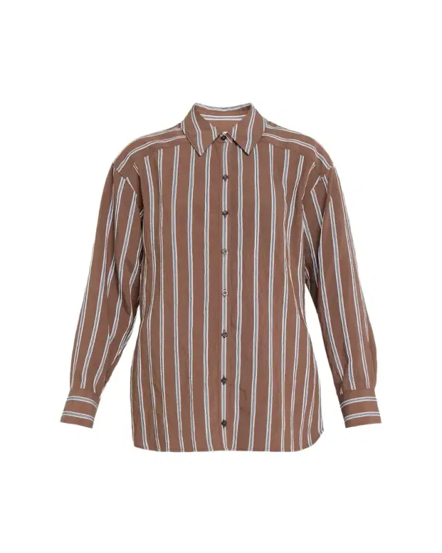 Lloyd Stripe Button-Front Shirt