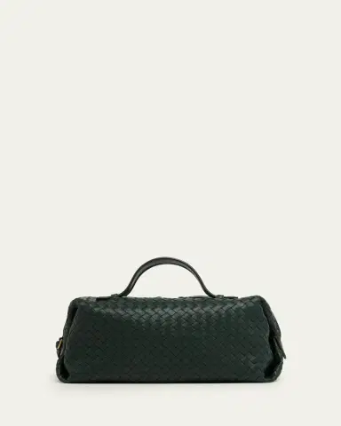 Bottega Veneta Gioco Leather Top-Handle Bag | Thumbnail 6