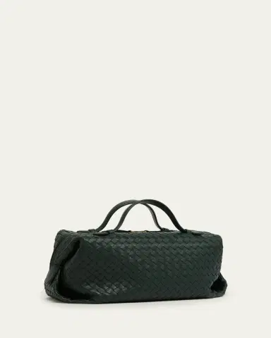 Bottega Veneta Gioco Leather Top-Handle Bag | Thumbnail 8