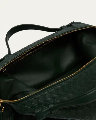 Bottega Veneta Gioco Leather Top-Handle Bag | Thumbnail 9