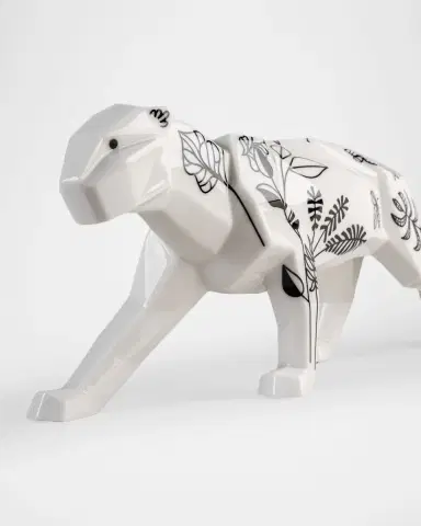 Lladro Origami Jungle Panther Sculpture | Thumbnail 5 Lladro Origami Jungle Panther Sculpture | Thumbnail 5