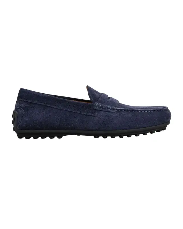 Men 's City Gommino Suede Penny Loafers