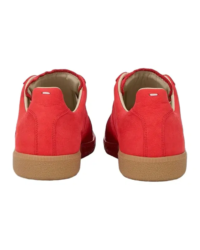 Maison Margiela Men 's Replica Sprayed Leather Low-Top Sneakers