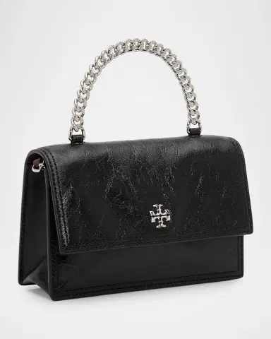 Tory Burch Kira Mini Deconstructed Leather Top-Handle Bag | Thumbnail 2