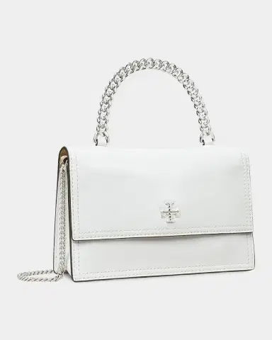 Tory Burch Kira Mini Deconstructed Leather Top-Handle Bag | Thumbnail 6