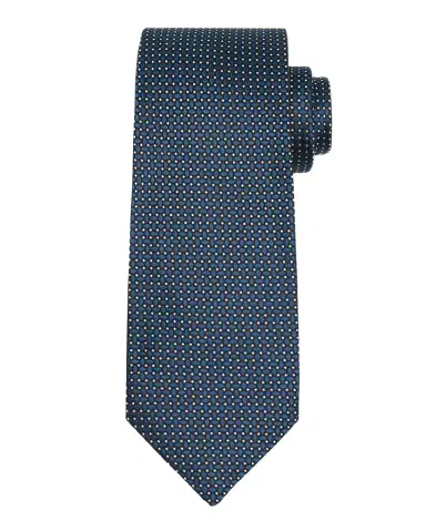 Isaia Men's Geometric Silk Tie | Thumbnail 1 Isaia Men's Geometric Silk Tie | Thumbnail 1