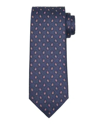 Isaia Men's Paisley Silk Tie | Thumbnail 1 Isaia Men's Paisley Silk Tie | Thumbnail 1