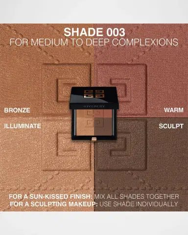 Givenchy Prisme Libre 4-Color Blurring & Sculpting Bronzer Powder - 003 | Thumbnail 4
