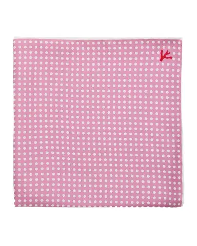 Isaia Men's Polka Dot Silk Pocket Square | Thumbnail 1 Isaia Men's Polka Dot Silk Pocket Square | Thumbnail 1