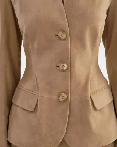 LaMarque Abitha Hourglass Suede Jacket | Thumbnail 5