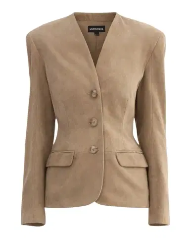 LaMarque Abitha Hourglass Suede Jacket | Thumbnail 1