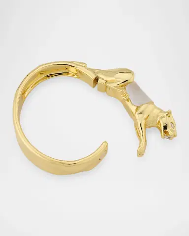 Alexis Bittar Panther Hinge Bracelet | Thumbnail 4 Alexis Bittar Panther Hinge Bracelet | Thumbnail 4