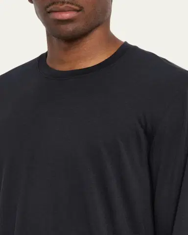 Tom Ford Men's Lyocell and Cotton Long-Sleeve T-Shirt | Thumbnail 5