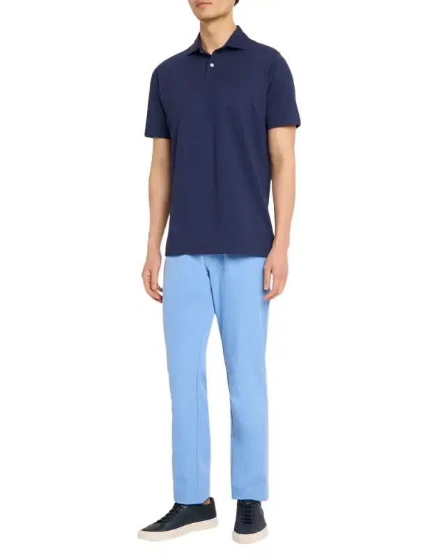 Peter Millar Men 's Crown Crafted Albatross Cotton-Blend Pique Polo Shirt