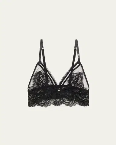 Lise Charmel Desirs De Venise Lace & Tulle Soft Cup Bra | Thumbnail 4