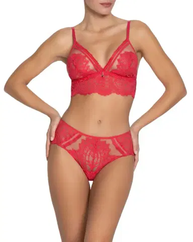 Lise Charmel Desirs De Venise Lace & Tulle Soft Cup Bra | Thumbnail 1