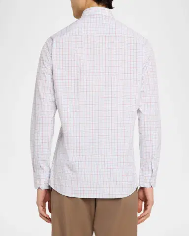 Peter Millar Men's Crown Crafted Main Performance Poplin Shirt | Thumbnail 3 Peter Millar Men's Crown Crafted Main Performance Poplin Shirt | Thumbnail 3
