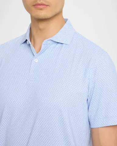 Peter Millar Men's Crown Crafted Mayfield Performance Jersey Polo Shirt | Thumbnail 4 Peter Millar Men's Crown Crafted Mayfield Performance Jersey Polo Shirt | Thumbnail 4