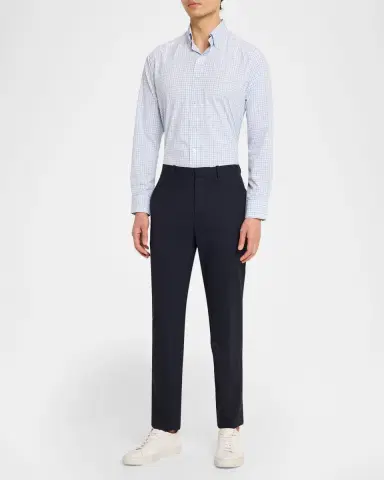 Peter Millar Men's Crown Crafted Canal Performance Poplin Sport Shirt | Thumbnail 2 Peter Millar Men's Crown Crafted Canal Performance Poplin Sport Shirt | Thumbnail 2