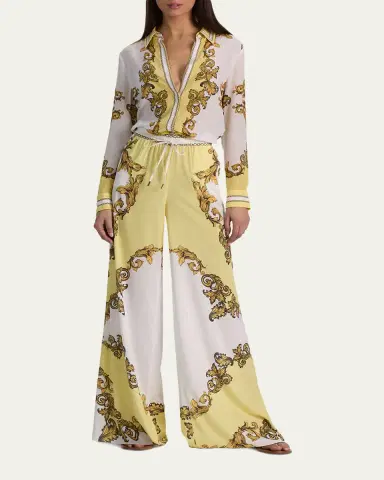 Alice + Olivia Willa Placket Top | Thumbnail 2 Alice + Olivia Willa Placket Top | Thumbnail 2