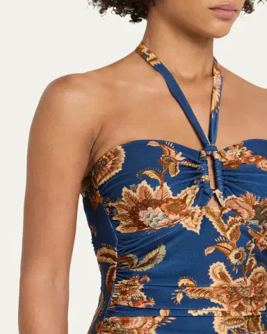 Zimmermann Aster Wide Link One-Piece Swimsuit | Thumbnail 7