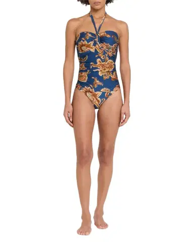 Zimmermann Aster Wide Link One-Piece Swimsuit | Thumbnail 1