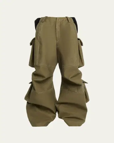 Marc Jacobs Runway Bow Back Wide-Leg Cargo Pants | Thumbnail 5 Marc Jacobs Runway Bow Back Wide-Leg Cargo Pants | Thumbnail 5