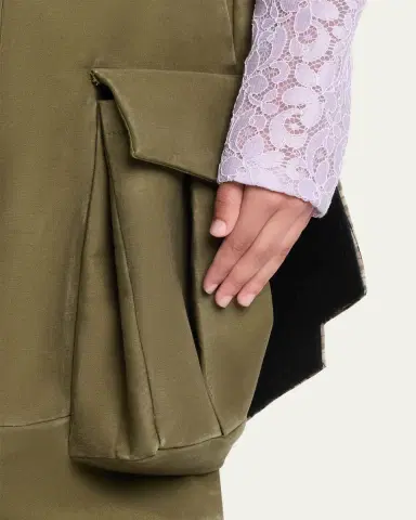 Marc Jacobs Runway Bow Back Wide-Leg Cargo Pants | Thumbnail 9 Marc Jacobs Runway Bow Back Wide-Leg Cargo Pants | Thumbnail 9