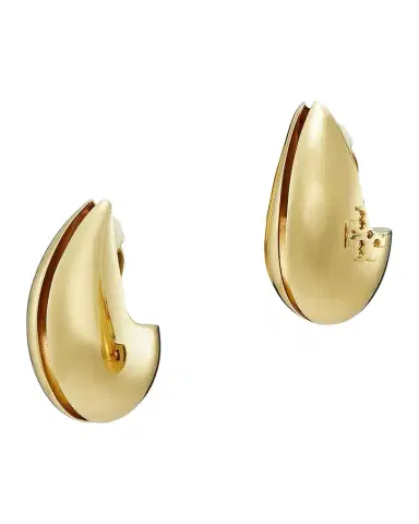 Tory Burch Wave Clip-On Earrings | Thumbnail 1 Tory Burch Wave Clip-On Earrings | Thumbnail 1