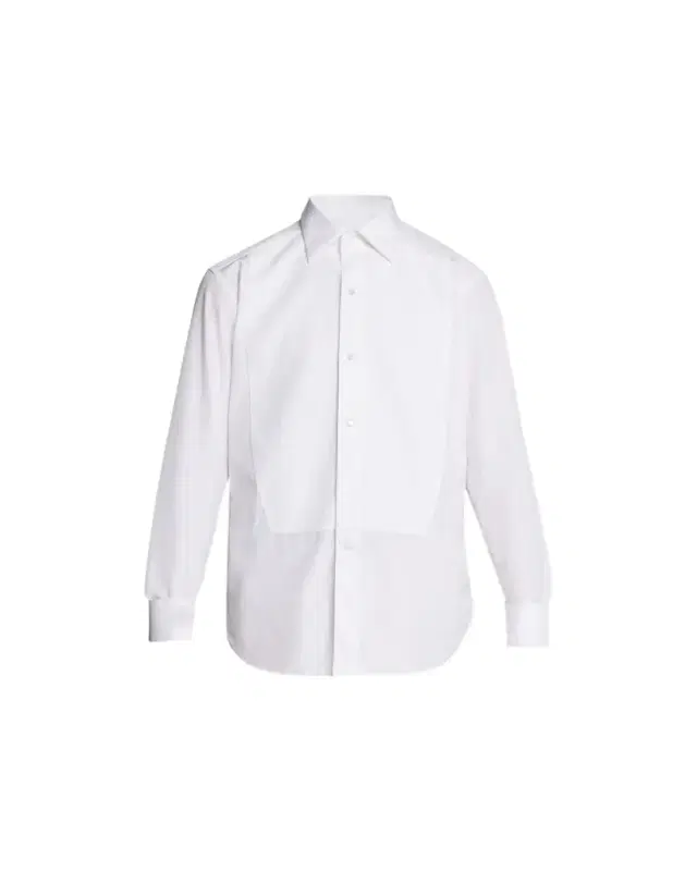 Men's Woven Pique Tuxedo Shirt