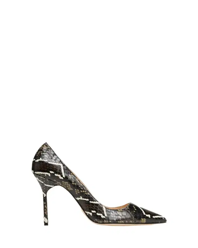 BB 105mm Snakeskin Stiletto Pumps