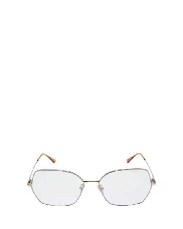 Blue Blocking Two-Tone Metal Butterly Glasses