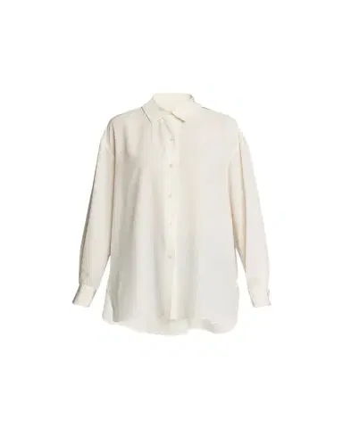 Nili Lotan Julien Oversized Button Down Silk Shirt | Thumbnail 1