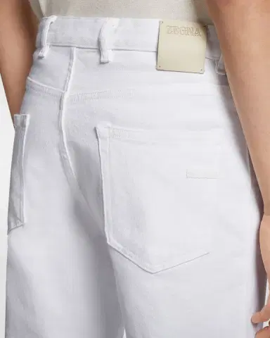 ZEGNA Men's Straight Leg Denim 5-Pocket Pants | Thumbnail 6 ZEGNA Men's Straight Leg Denim 5-Pocket Pants | Thumbnail 6