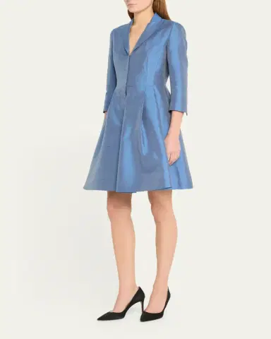 Akris Shiny Coat Dress | Thumbnail 4