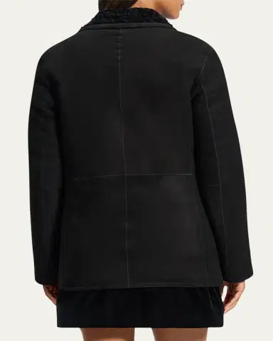 Theory Shearling Peacoat Blazer | Thumbnail 3 Theory Shearling Peacoat Blazer | Thumbnail 3