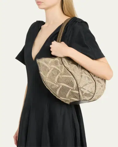 Bottega Veneta Fishnet Sardine Tote Bag | Thumbnail 2