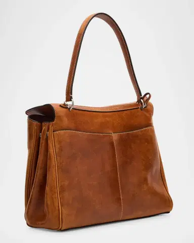 Balenciaga Rodeo Medium Leather Top-Handle Bag | Thumbnail 4 Balenciaga Rodeo Medium Leather Top-Handle Bag | Thumbnail 4