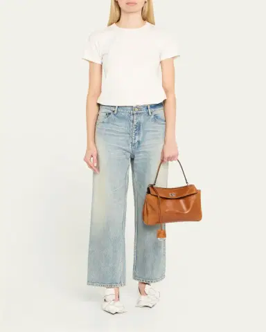 Balenciaga Rodeo Small Leather Top-Handle Bag | Thumbnail 5