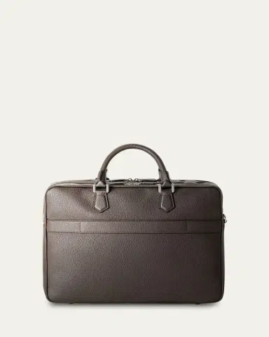 Serapian Men's Cachemire Leather Briefcase | Thumbnail 2