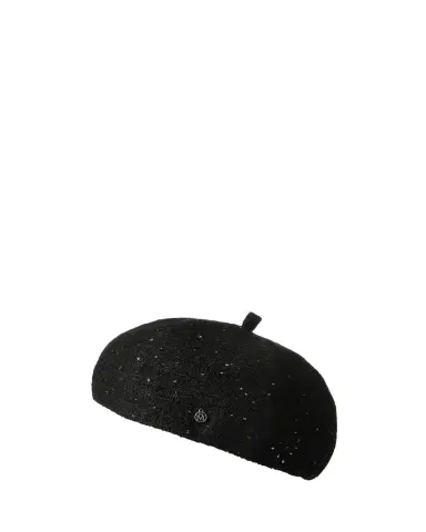 Maison Michel Emy Sequin Tweed Beret Hat | Thumbnail 1 Maison Michel Emy Sequin Tweed Beret Hat | Thumbnail 1